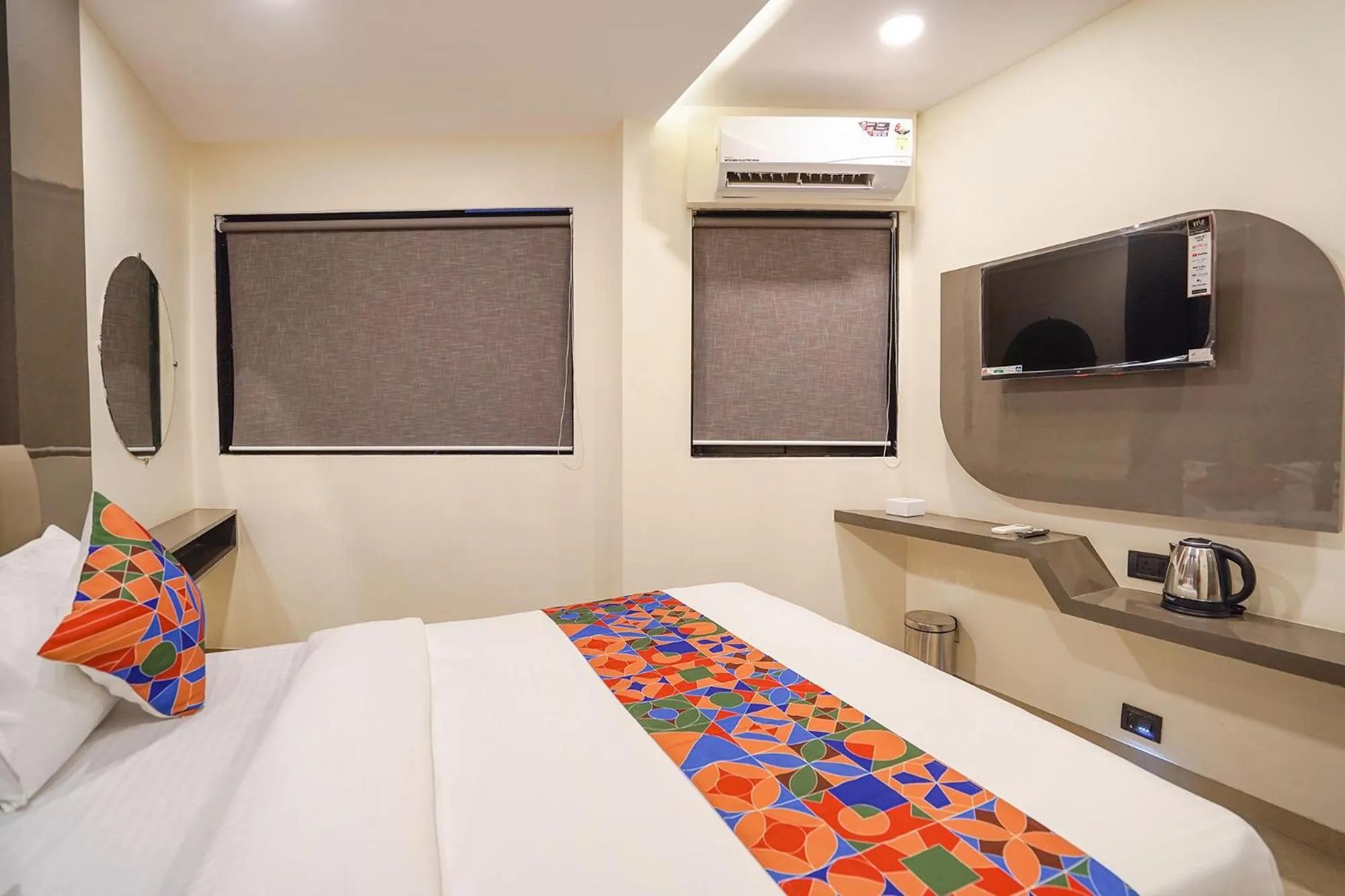 Bed in FabHotel Well Back - Nr BKC