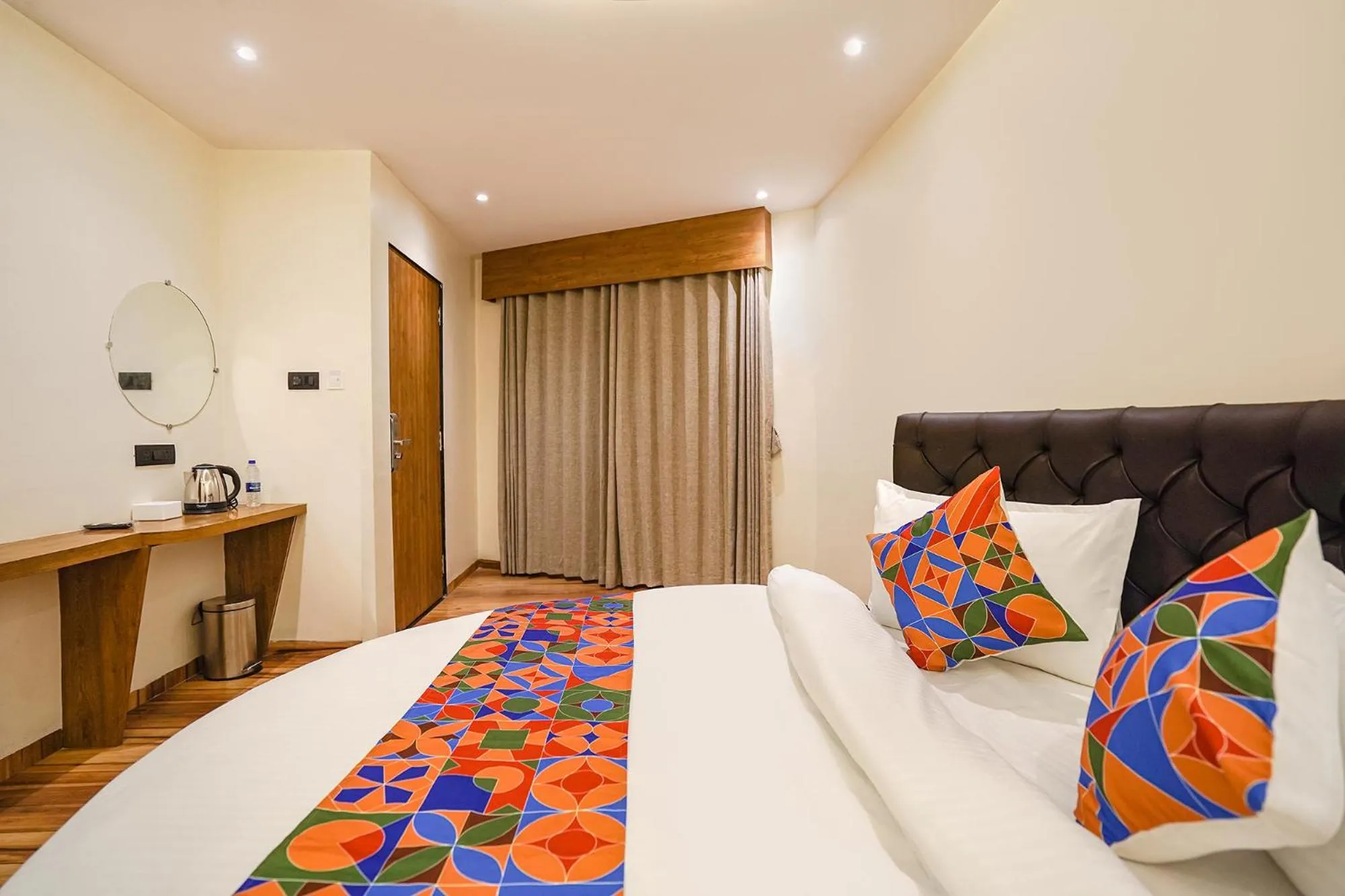 Bed in FabHotel Well Back - Nr BKC