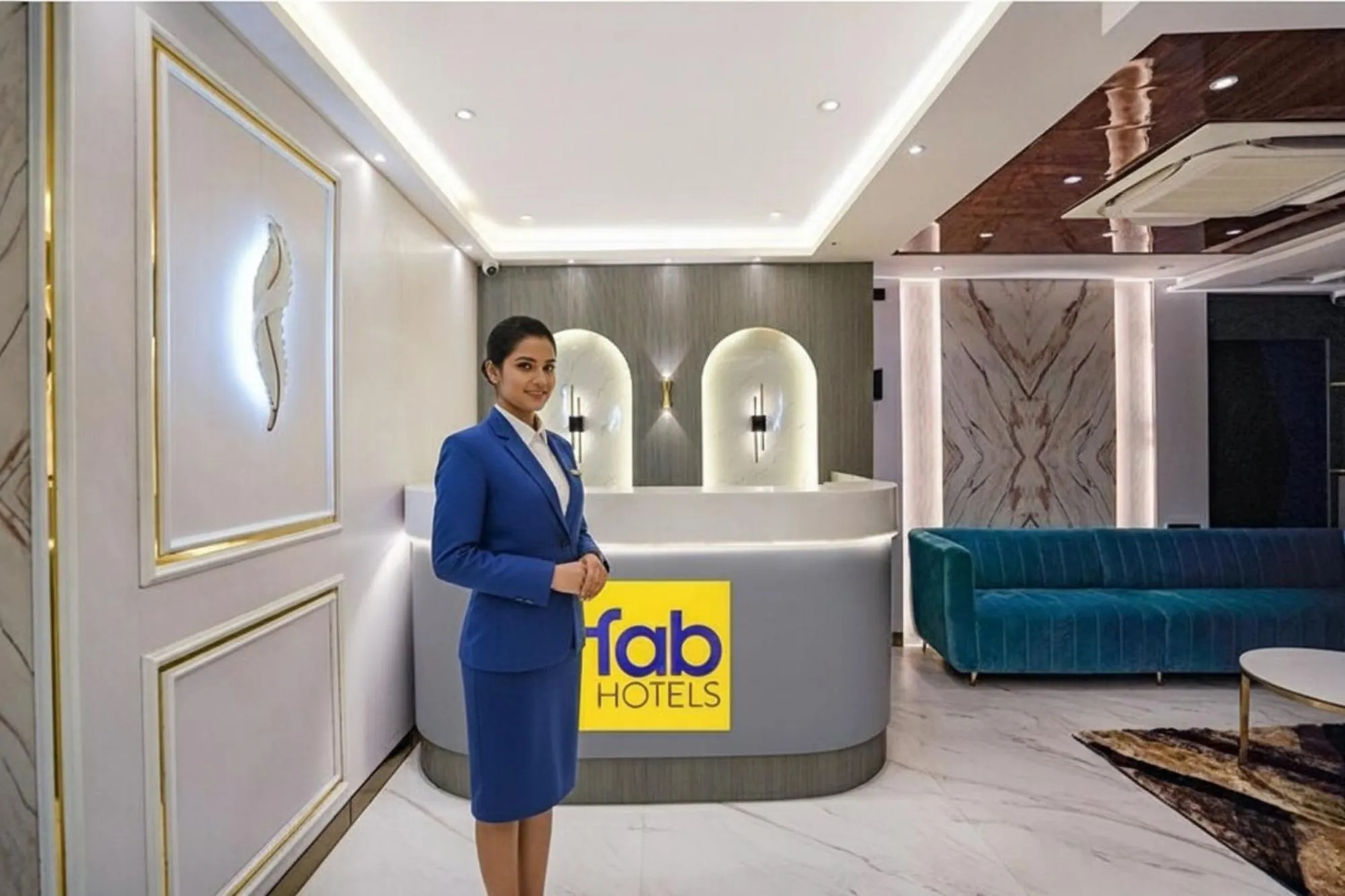 Lobby or reception in FabHotel Well Back - Nr BKC