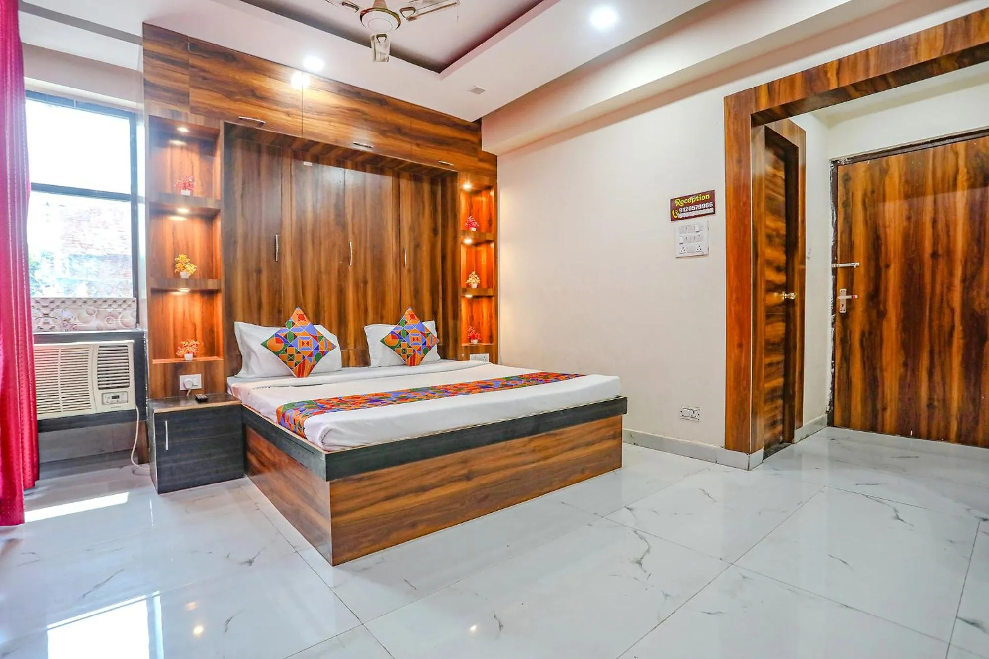 Bed in FabHotel Imperail House