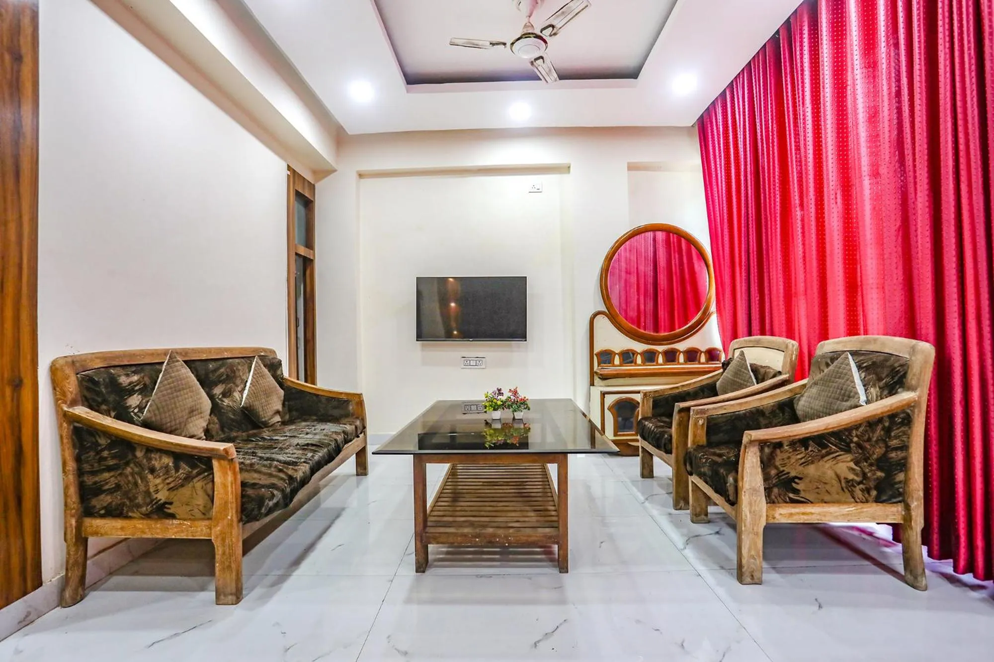Seating area in FabHotel Imperail House