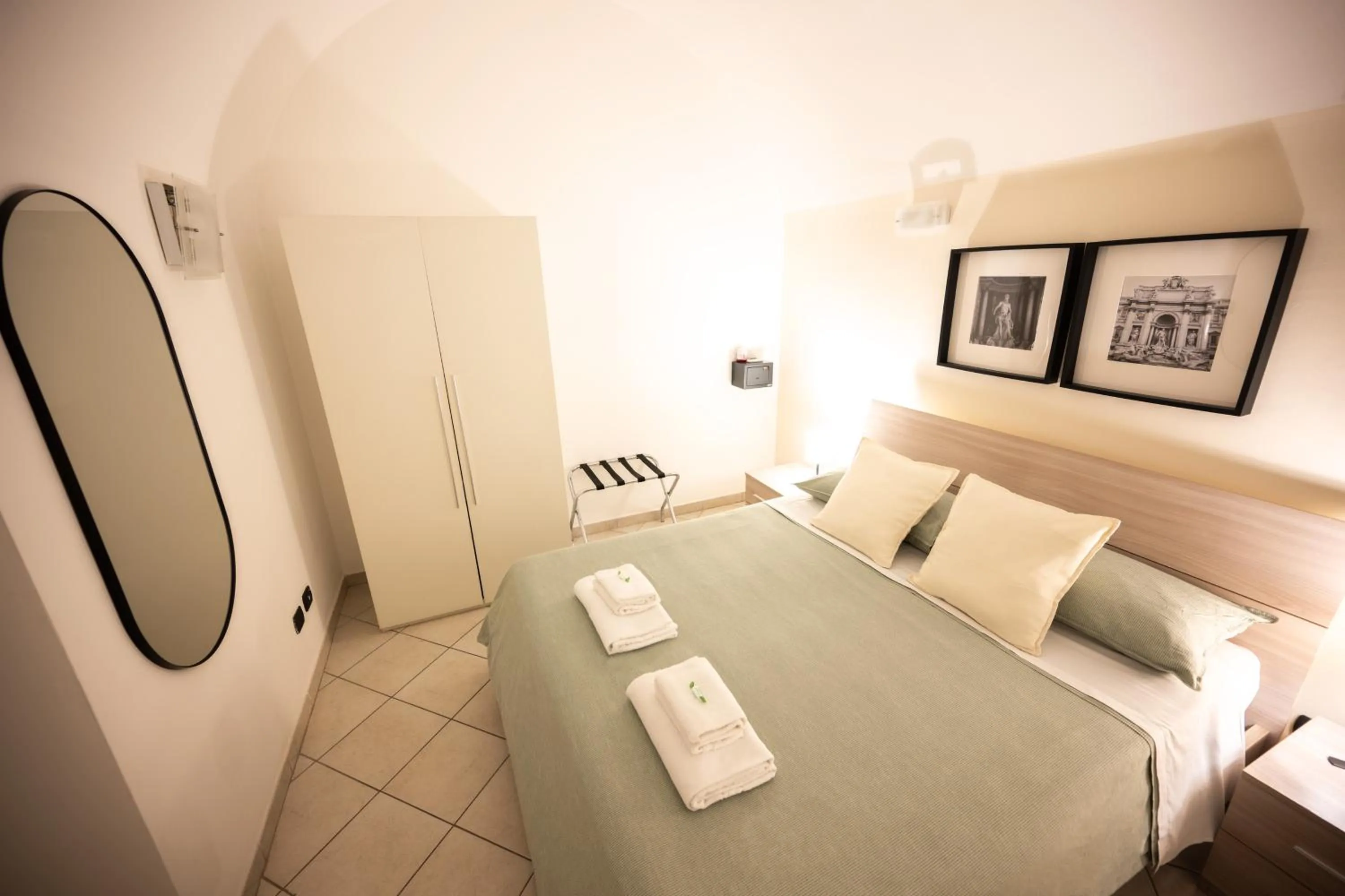 Bed in La Chiostrina al Vaticano