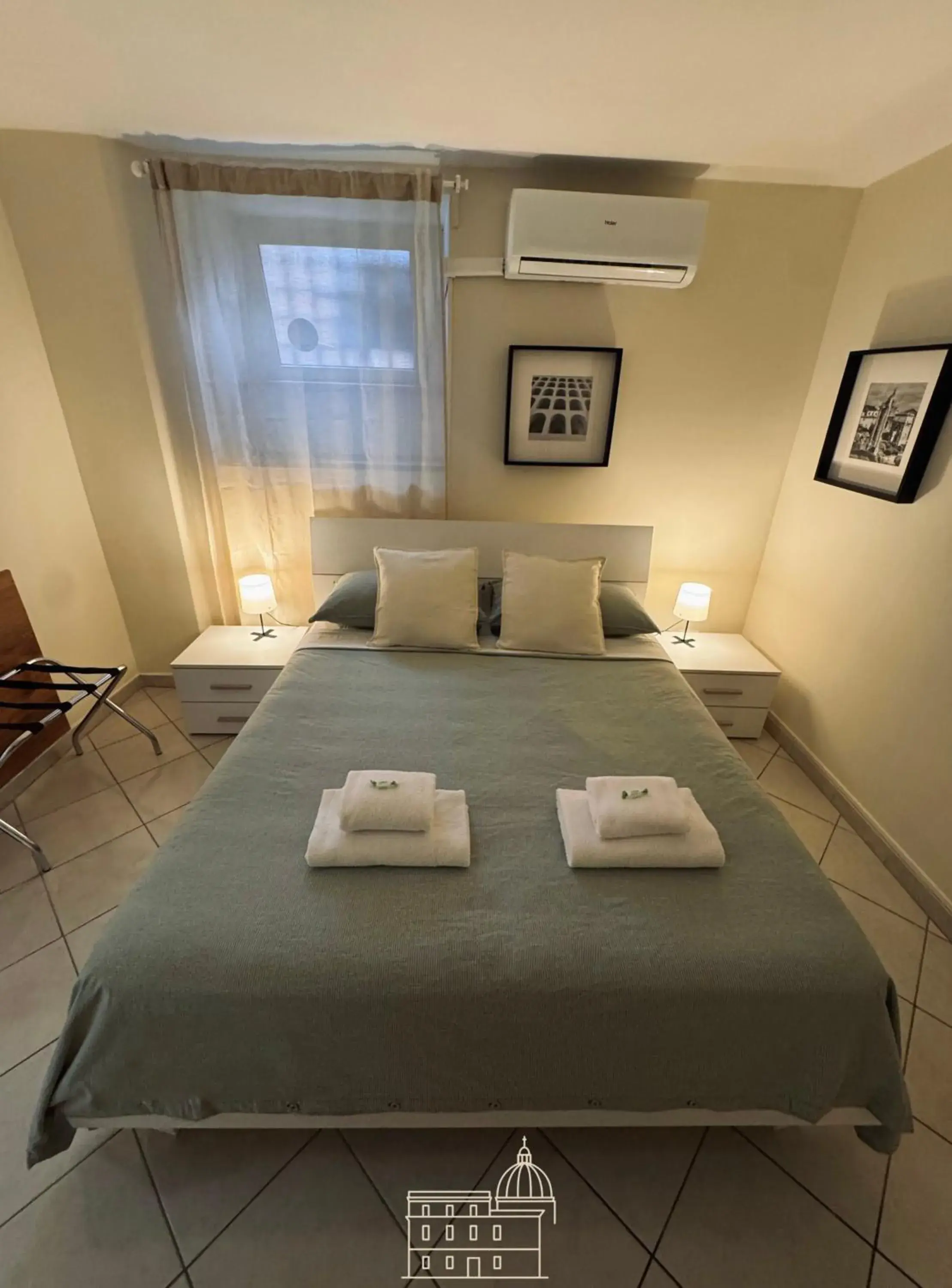Double Room with Private External Bathroom - single occupancy in La Chiostrina al Vaticano Double Room with Private External Bathroom - single occupancy in La Chiostrina al Vaticano