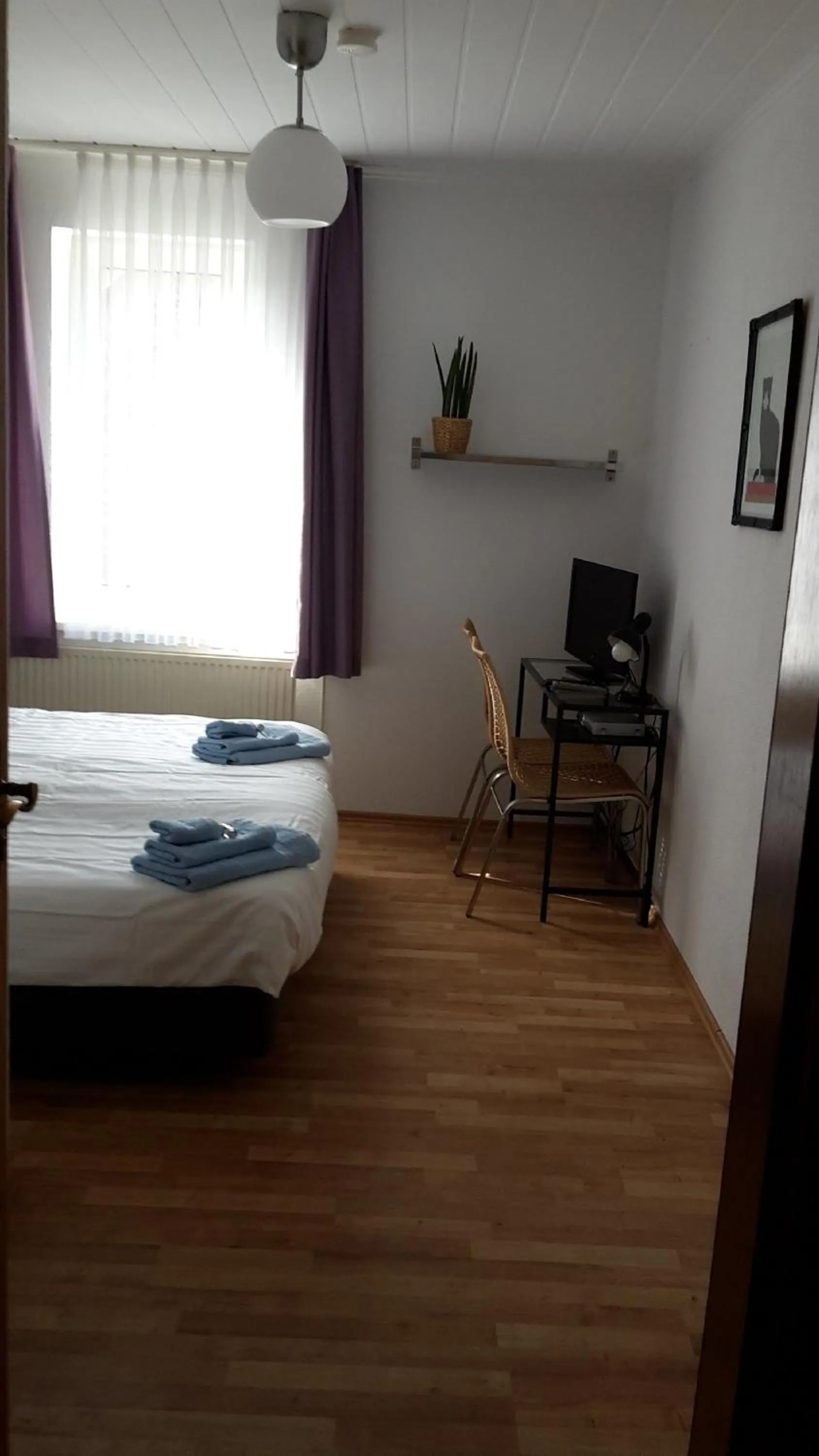 Photo of the whole room, Bed in Hotel Bad Langensalza Eichenhof