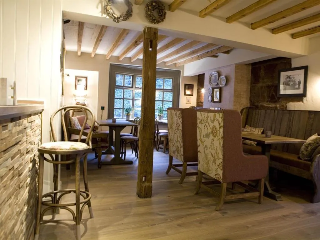 Dining area in Burlton Inn