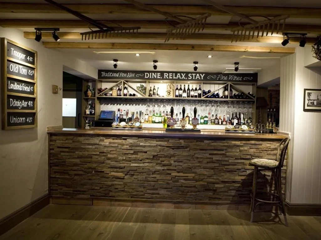 Dining area in Burlton Inn