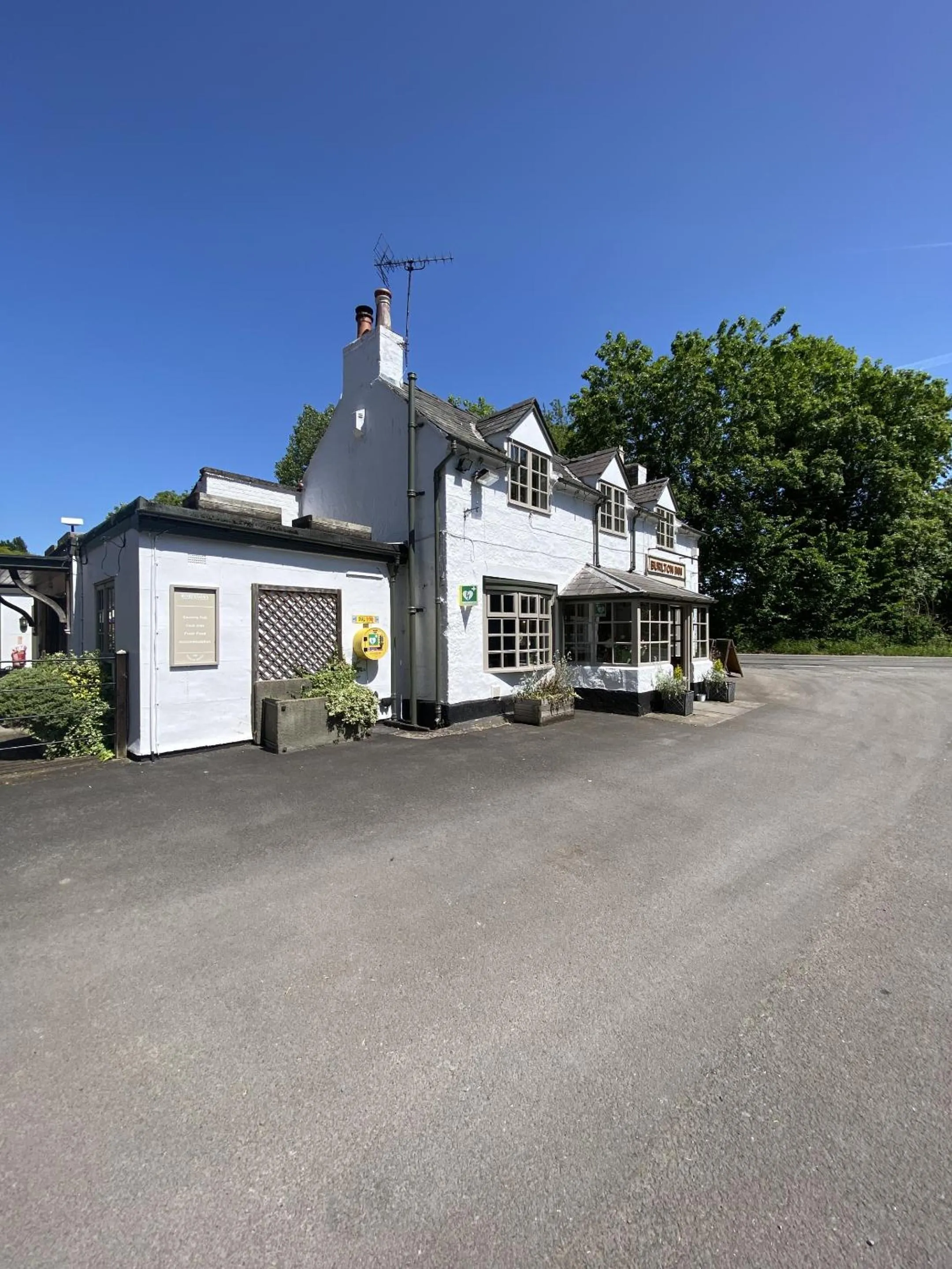 Property building in Burlton Inn