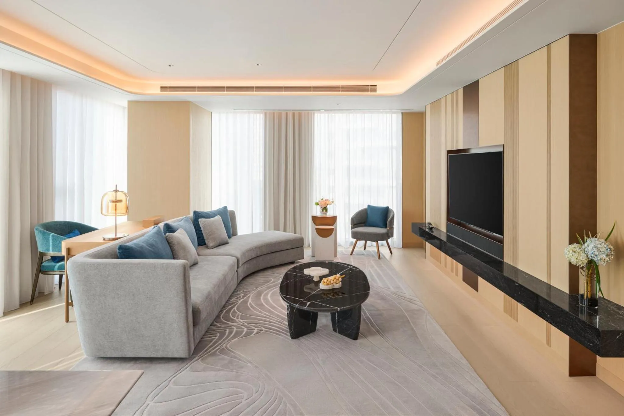 Photo of the whole room in InterContinental Taichung by IHG