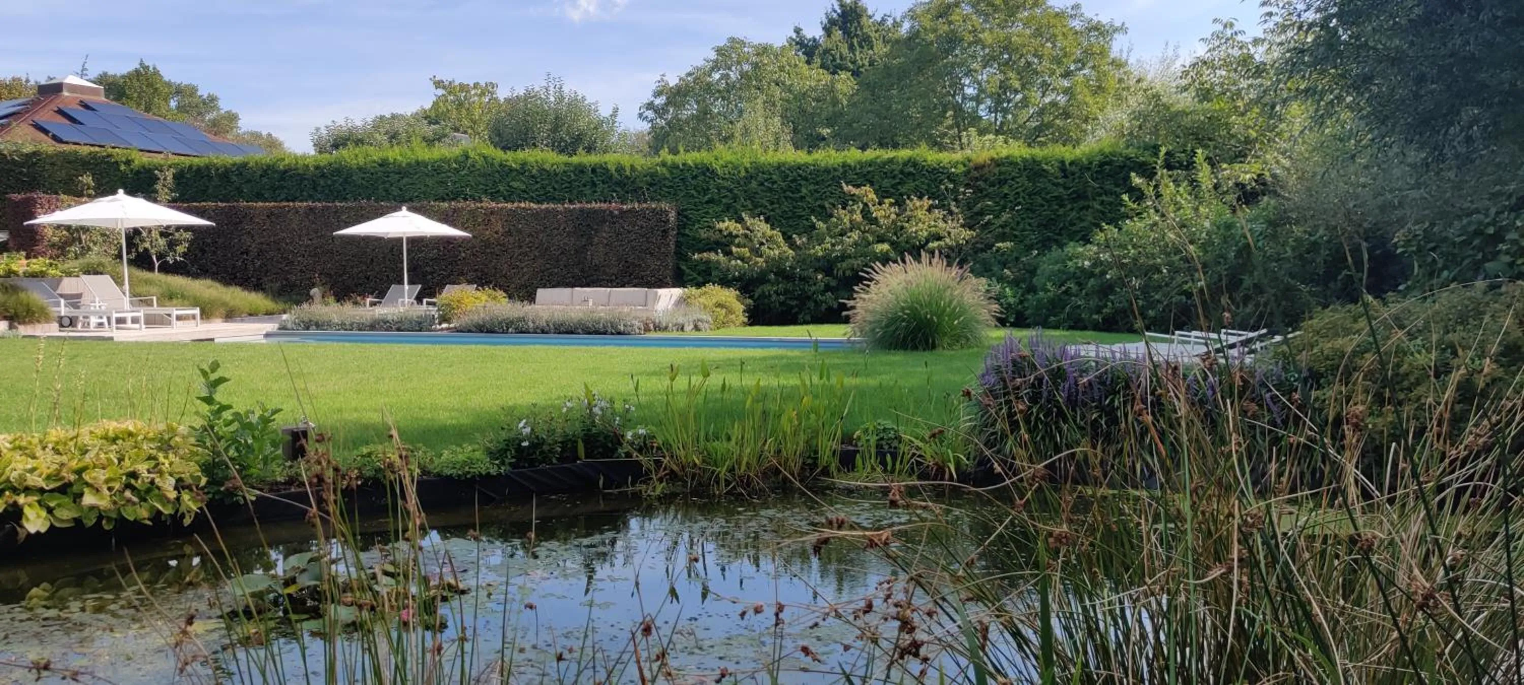 Garden view in B&B 7T