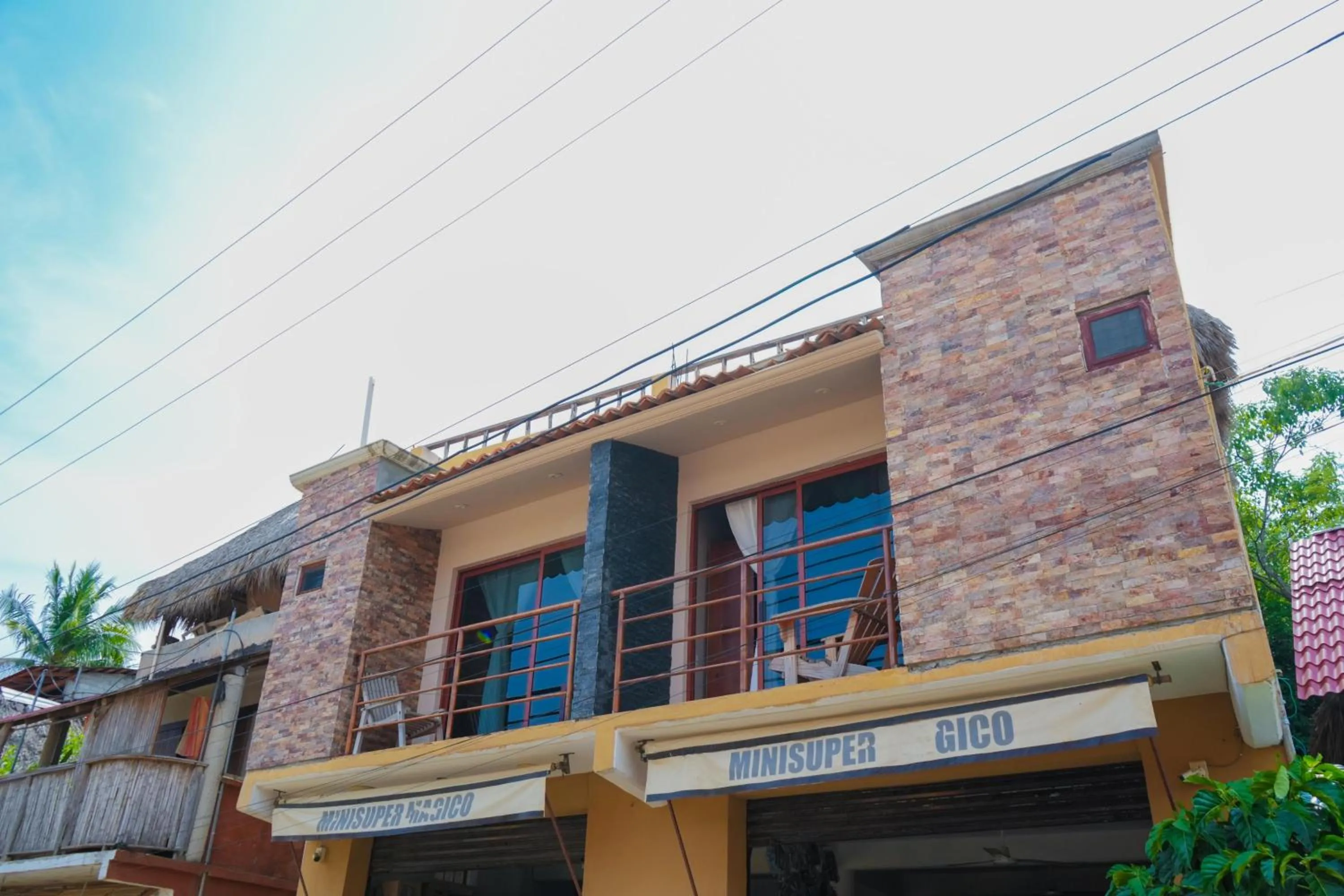 Facade/entrance in Posada El Mágico