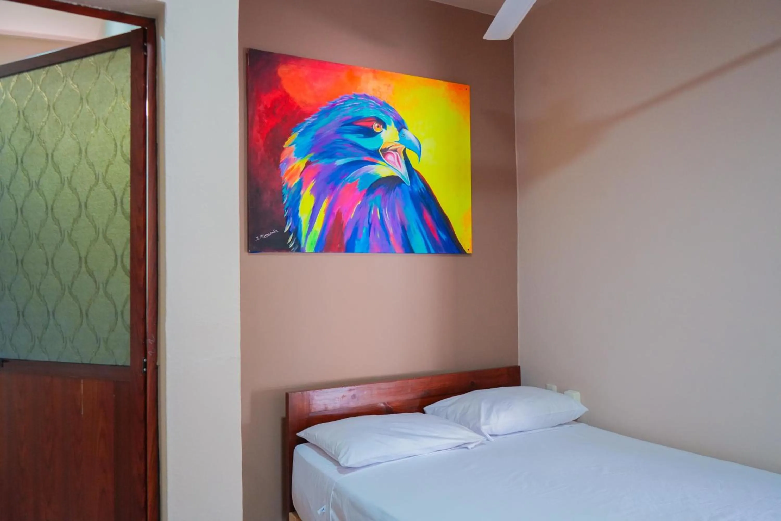 Bed in Posada El Mágico