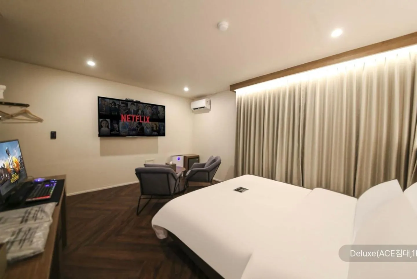 Bed in Hotel Laglas Asan