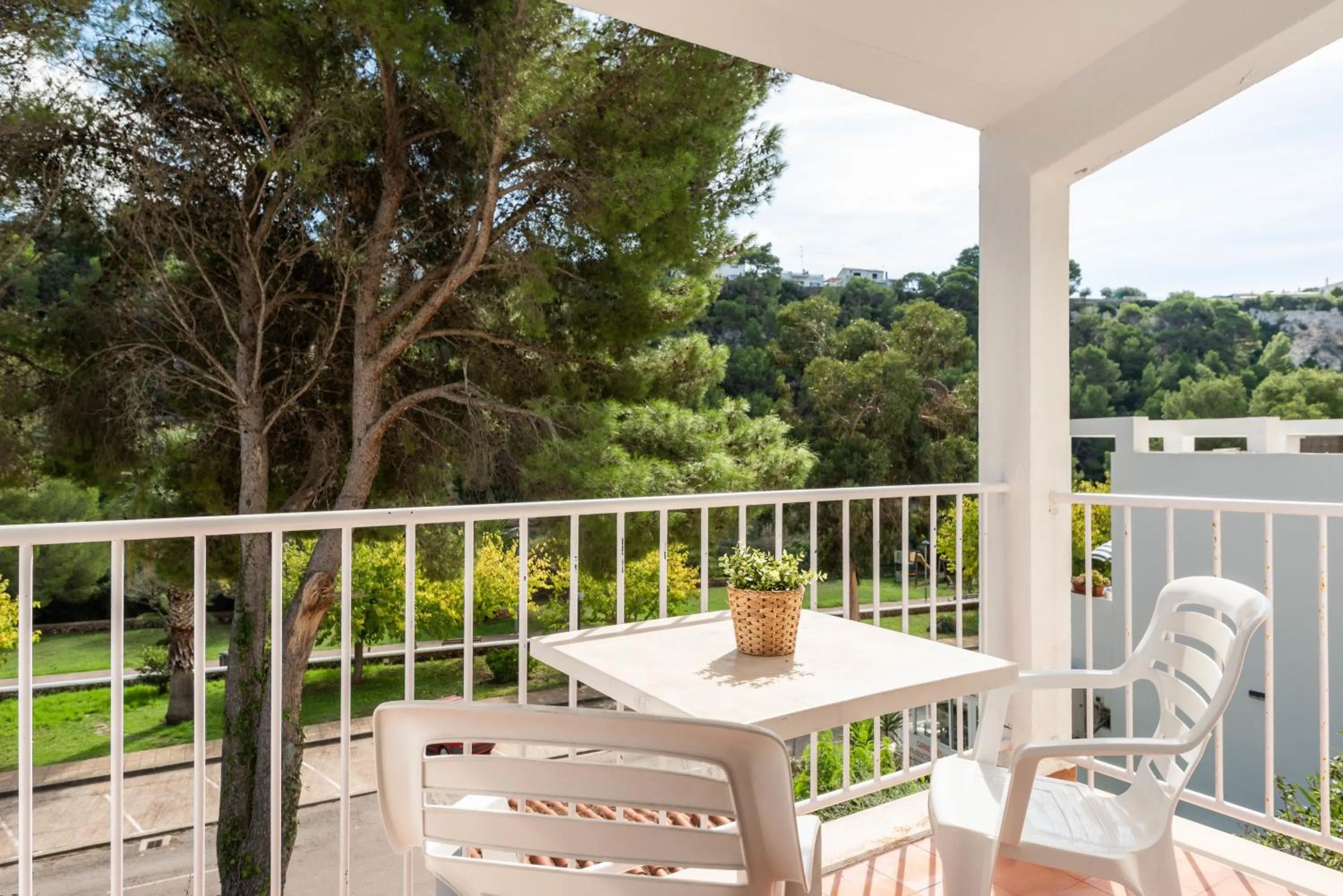 Balcony/Terrace in Apartamentos alta galdana playa