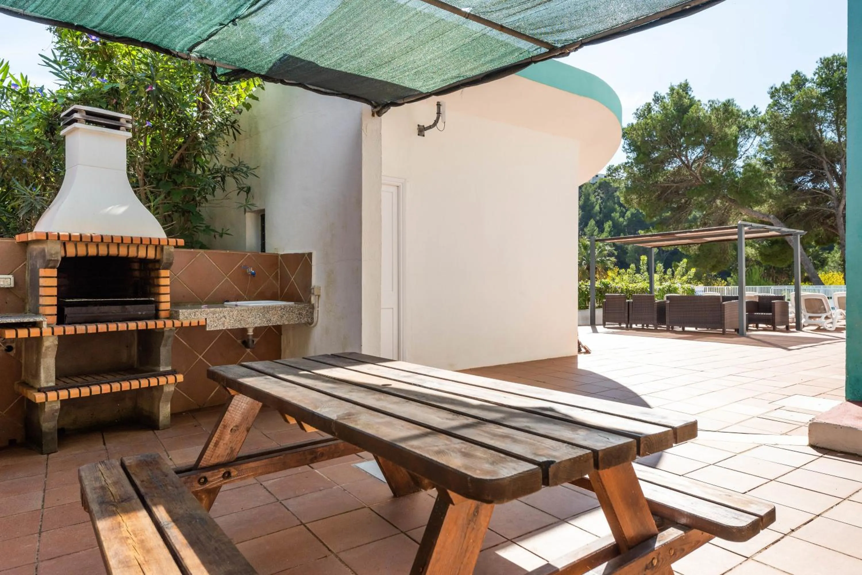 BBQ facilities in Apartamentos alta galdana playa