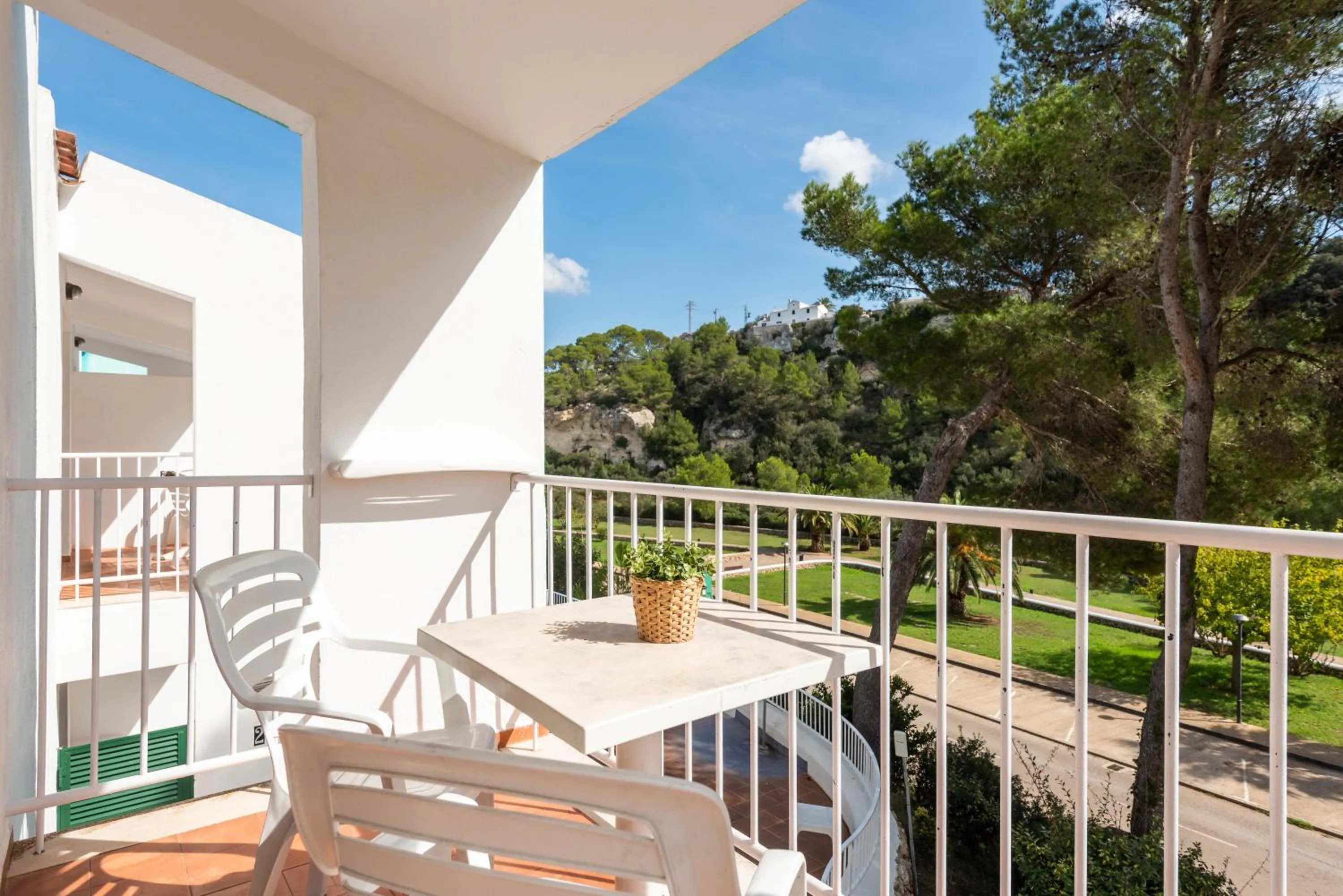 Balcony/Terrace in Apartamentos alta galdana playa