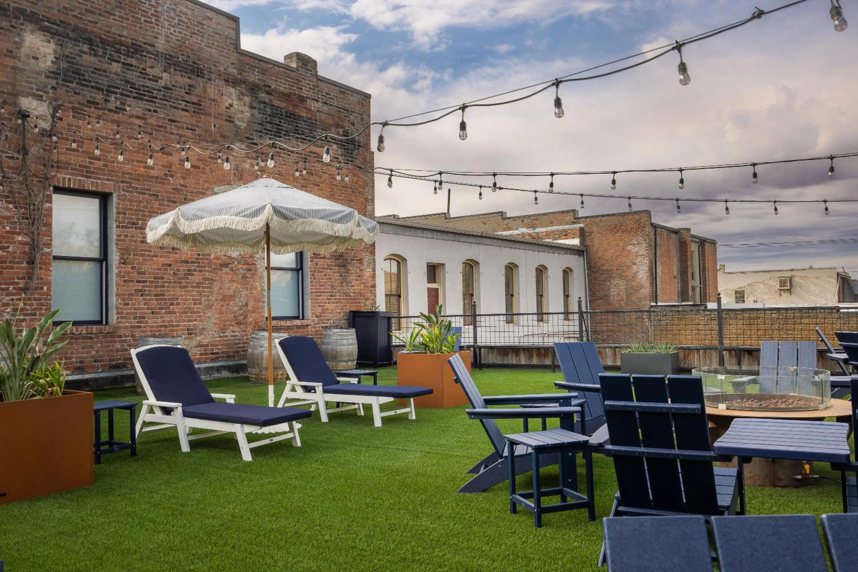 Patio in Hotel Hardware