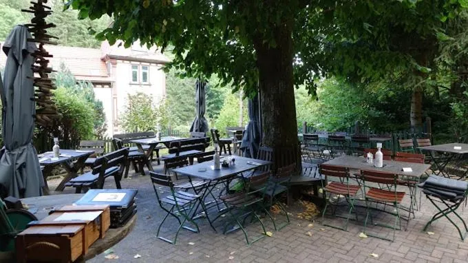Balcony/Terrace in Pension Waldschlösschen