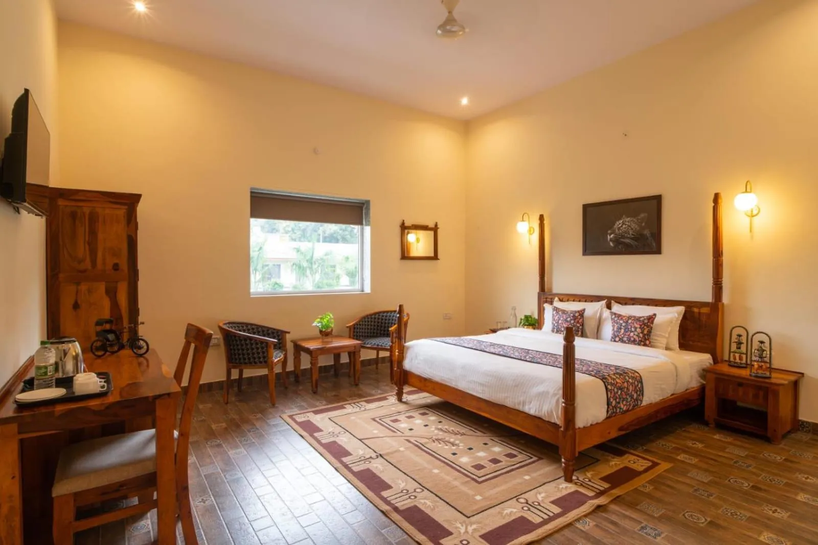 Bed in The Sawai Heritage