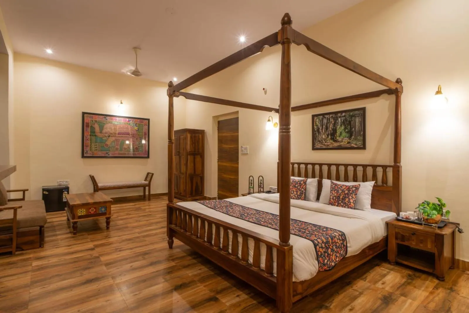 Bed in The Sawai Heritage