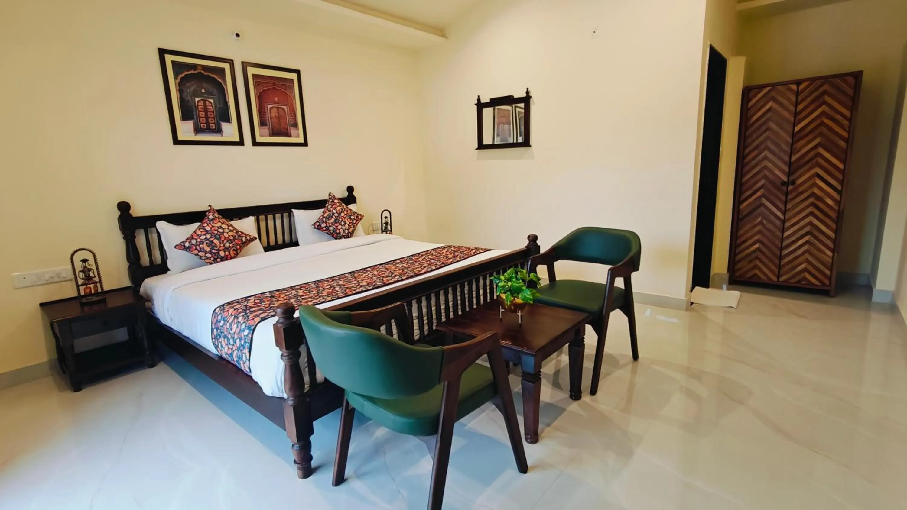 Bed in The Sawai Heritage