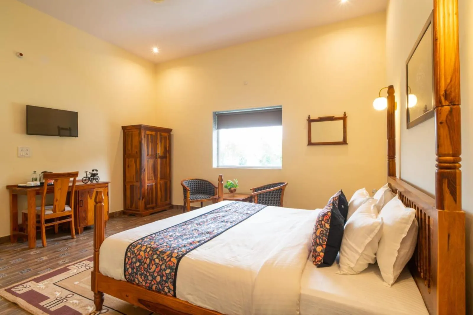 Bed in The Sawai Heritage