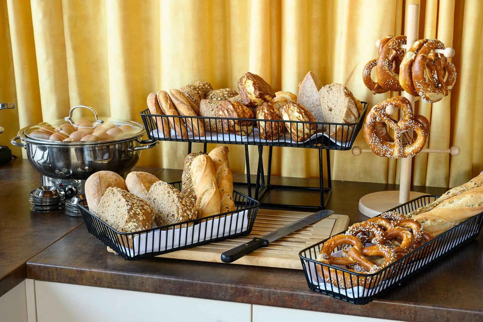 Food and drinks in Hotel Olympia Schießanlage