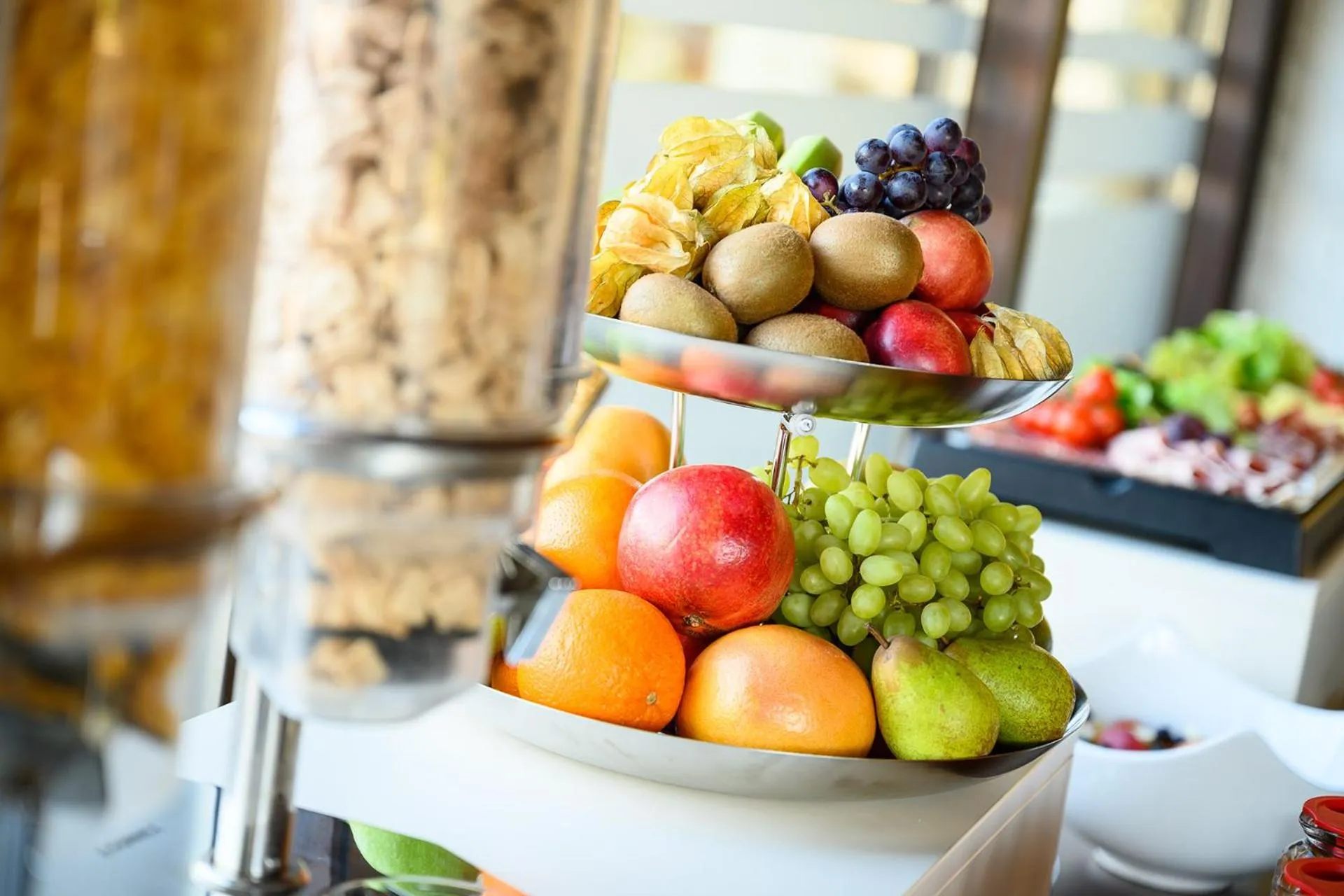 Food and drinks in Hotel Olympia Schießanlage