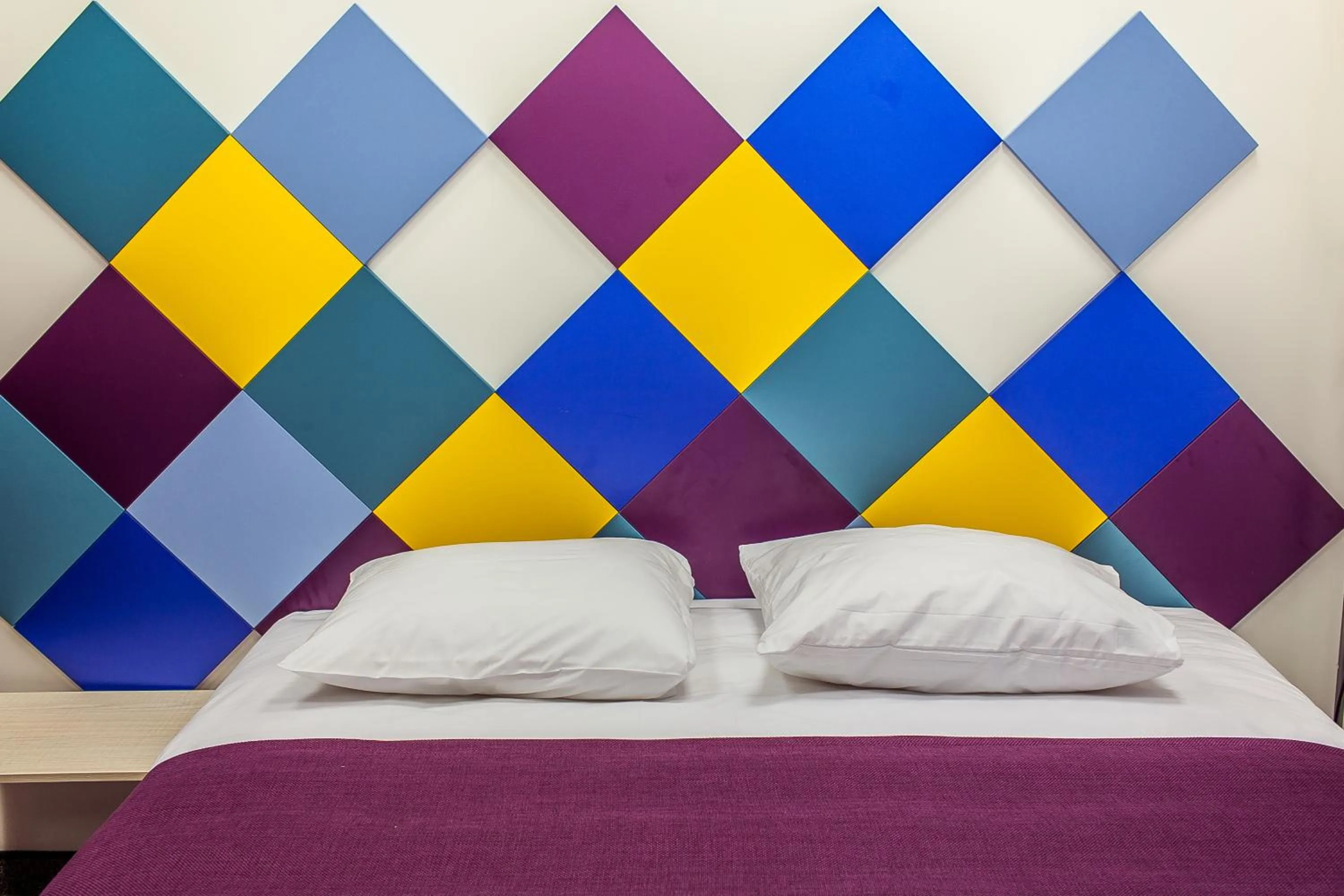 Decorative detail in Mosaic Hotel