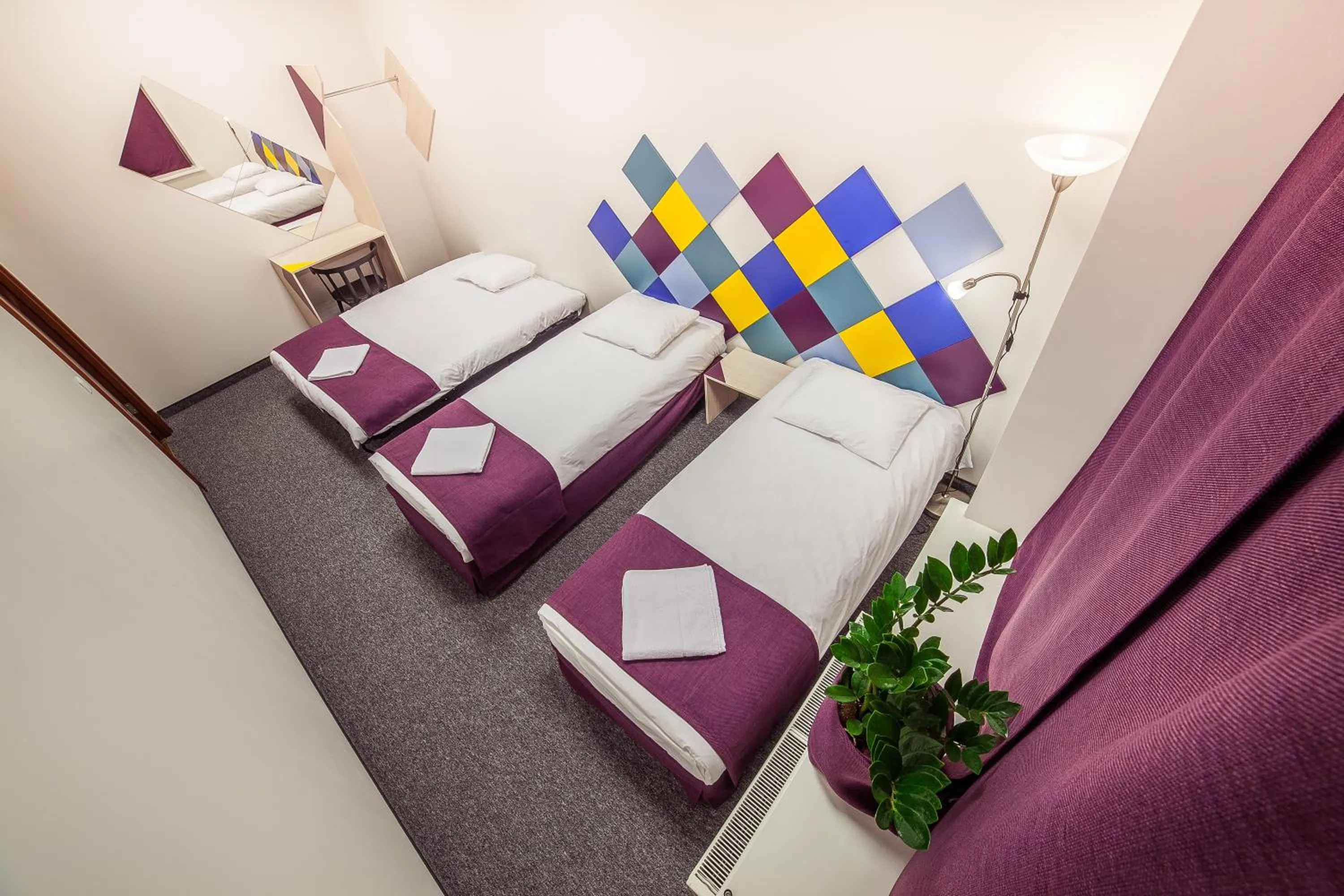 Photo of the whole room in Mosaic Hotel