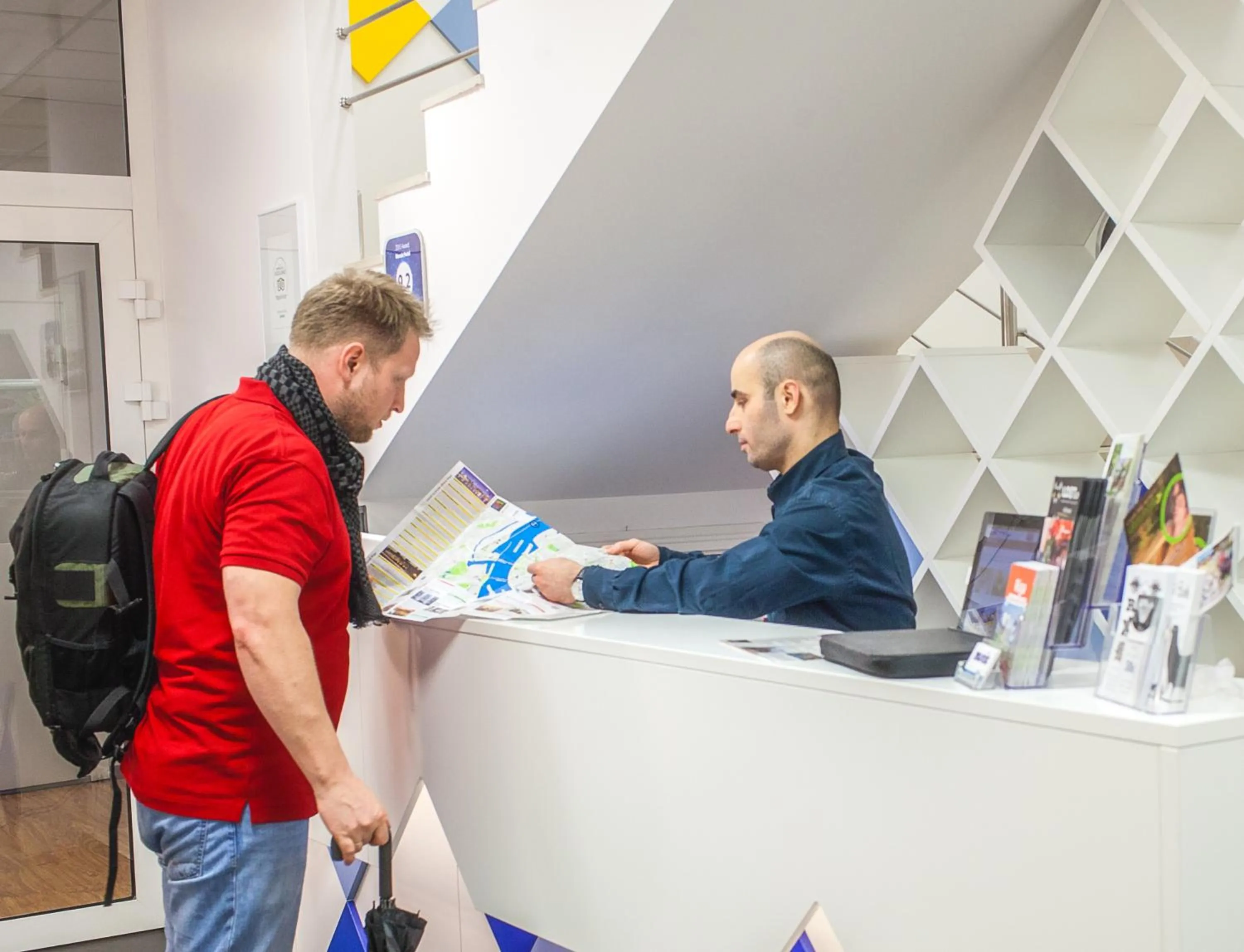 Staff in Mosaic Hotel