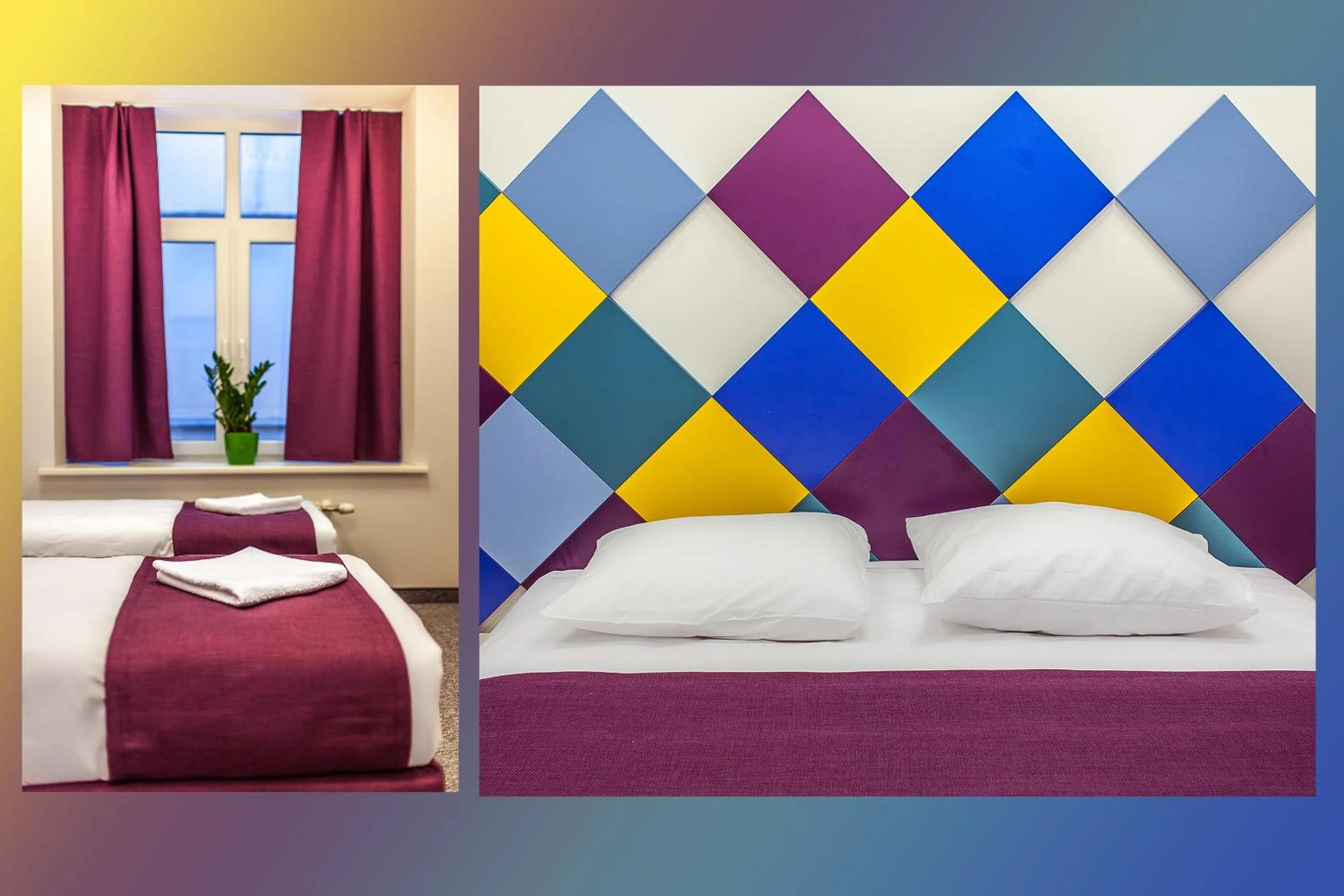 Decorative detail in Mosaic Hotel