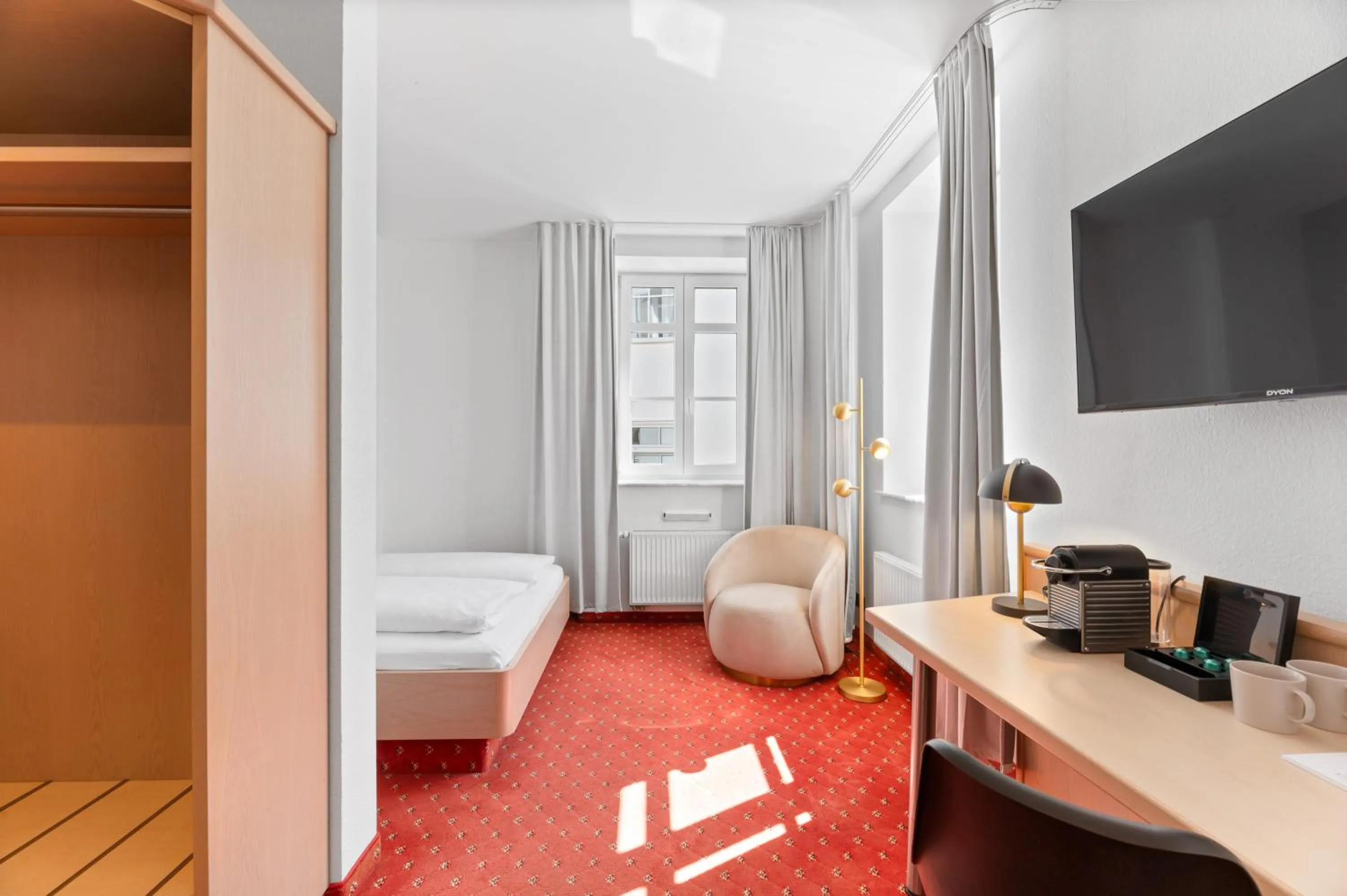 TV and multimedia, Bed in Gästehaus Andrea