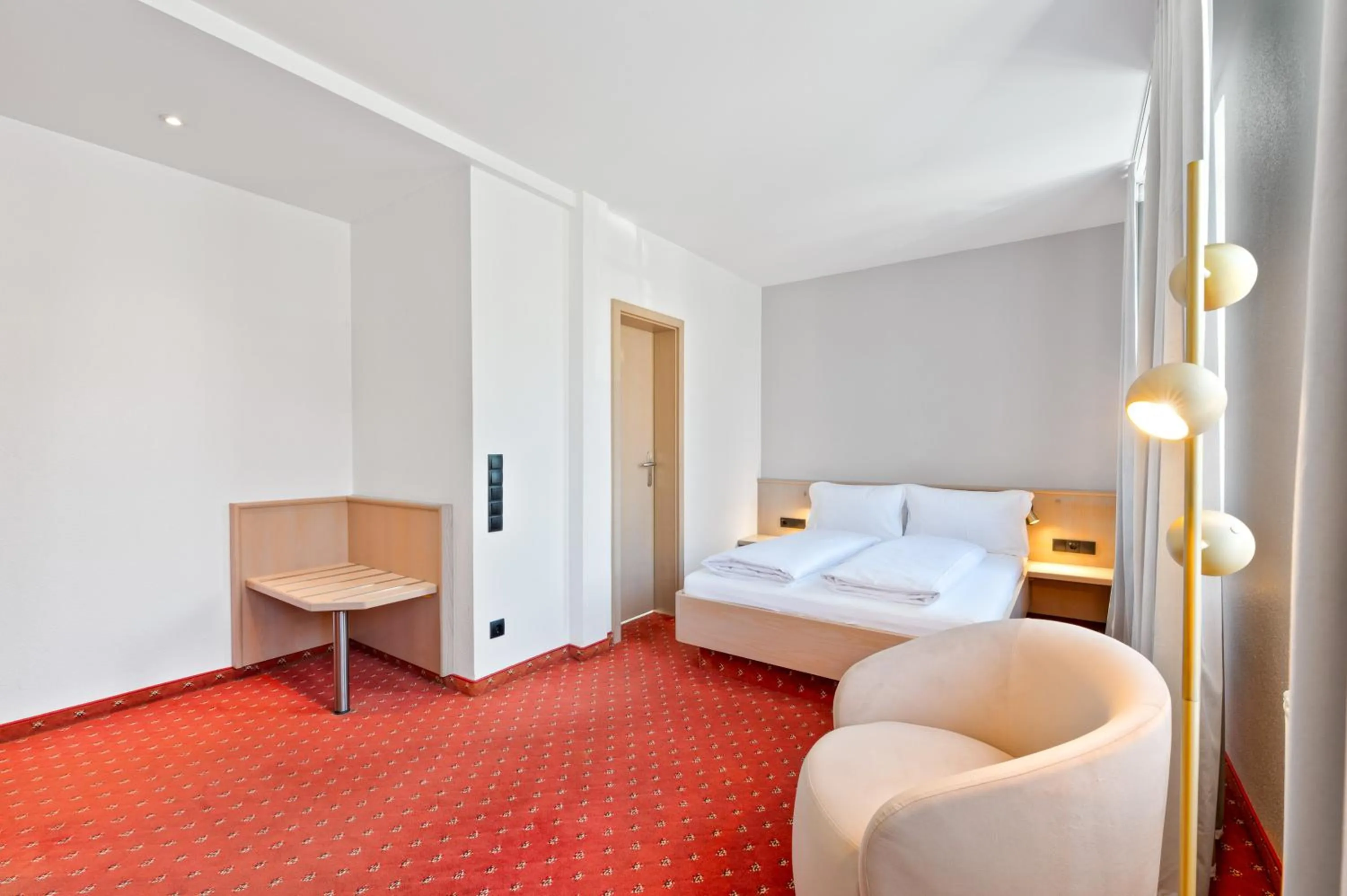 Bed in Gästehaus Andrea