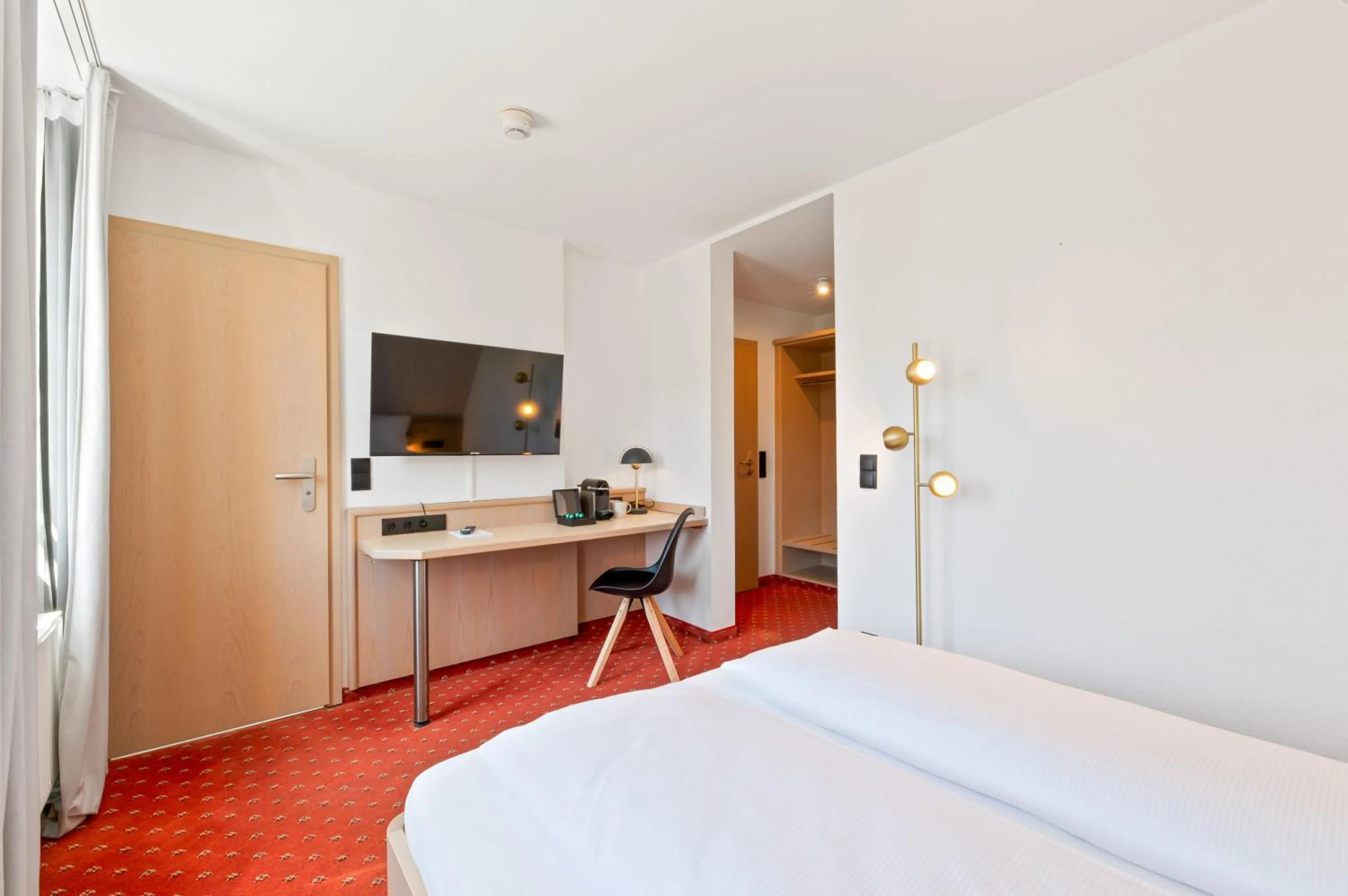 Bed in Gästehaus Andrea