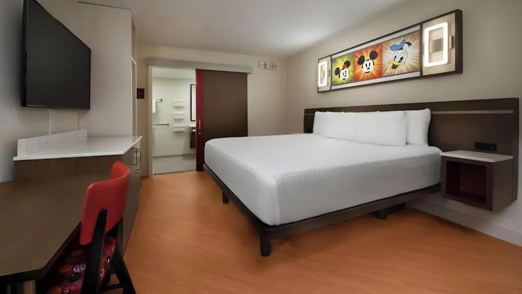 Bed in Disney's All-Star Music Resort