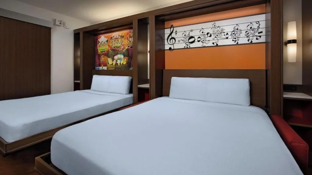 Bed in Disney's All-Star Music Resort