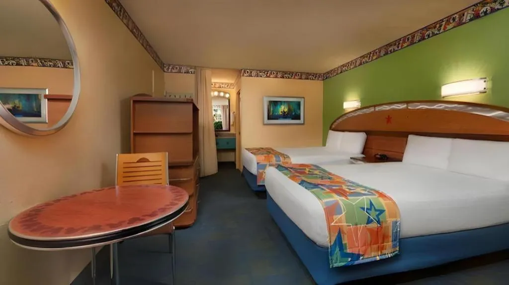 Bed in Disney's All-Star Music Resort