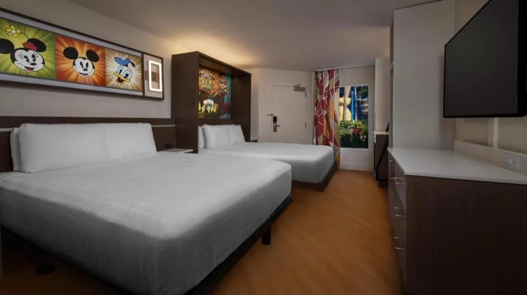 Bed in Disney's All-Star Music Resort