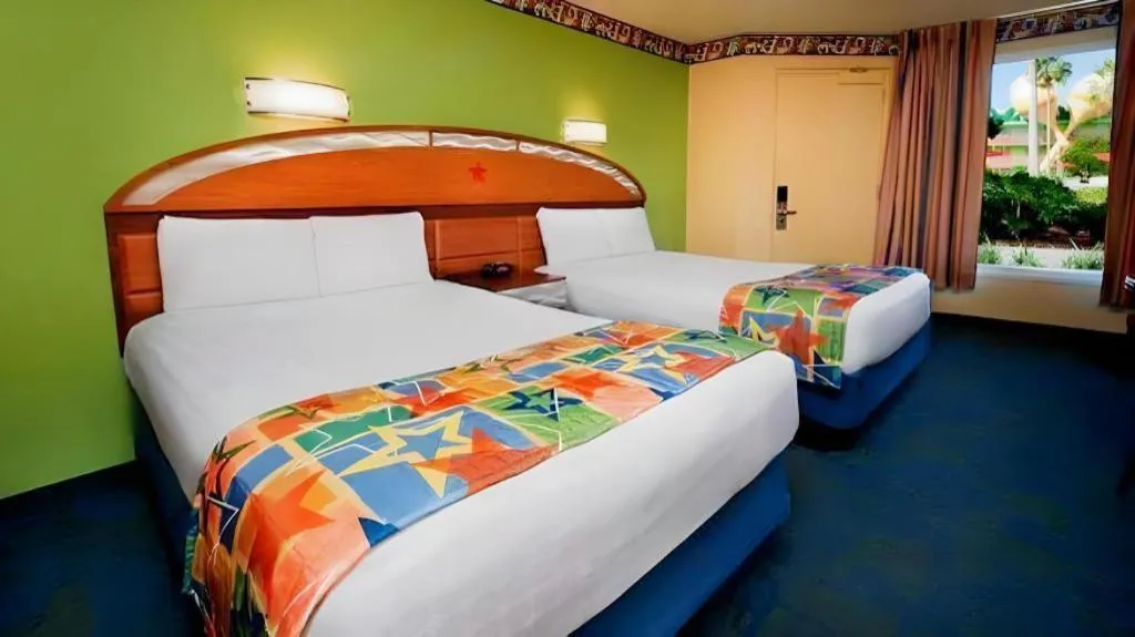 Bed in Disney's All-Star Music Resort