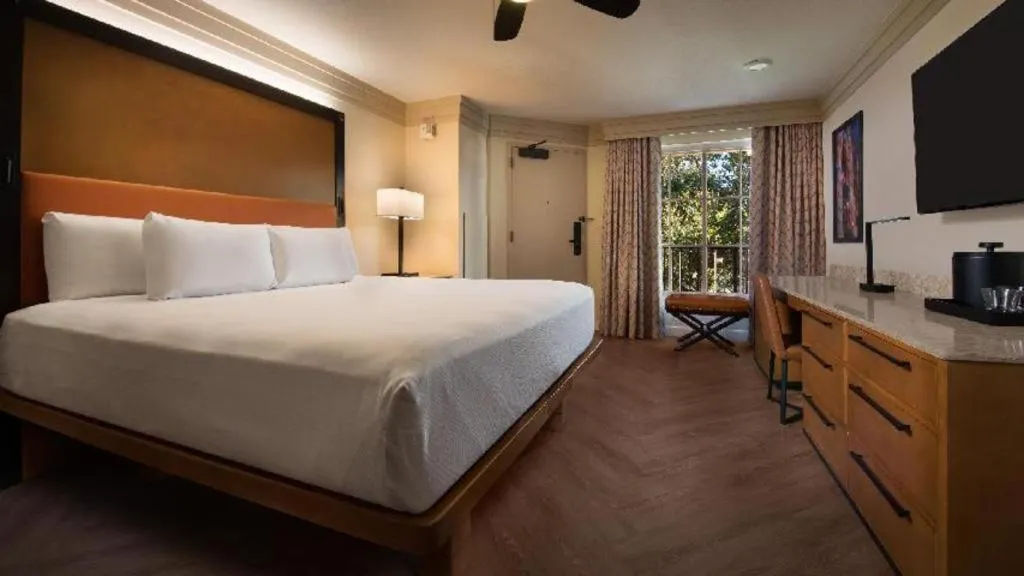 Bed in Disney's Coronado Springs Resort