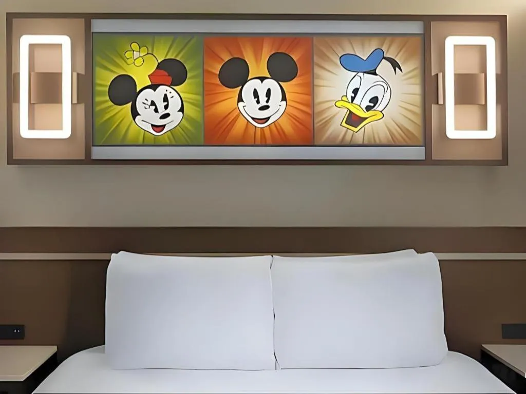 Bed in Disney's All-Star Movies Resort
