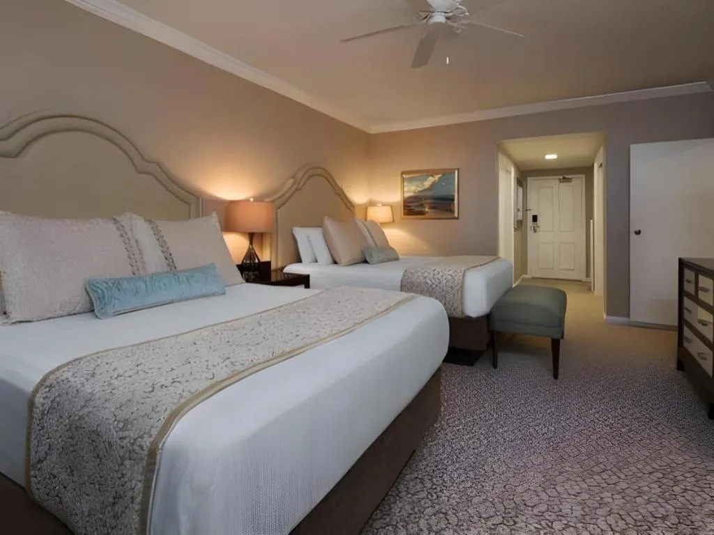 Bed in Disney's Beach Club Resort