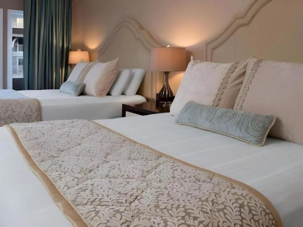 Bed in Disney's Beach Club Resort