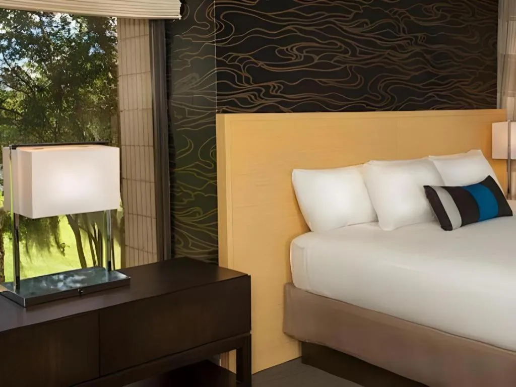 Bed in Disney's Contemporary Resort