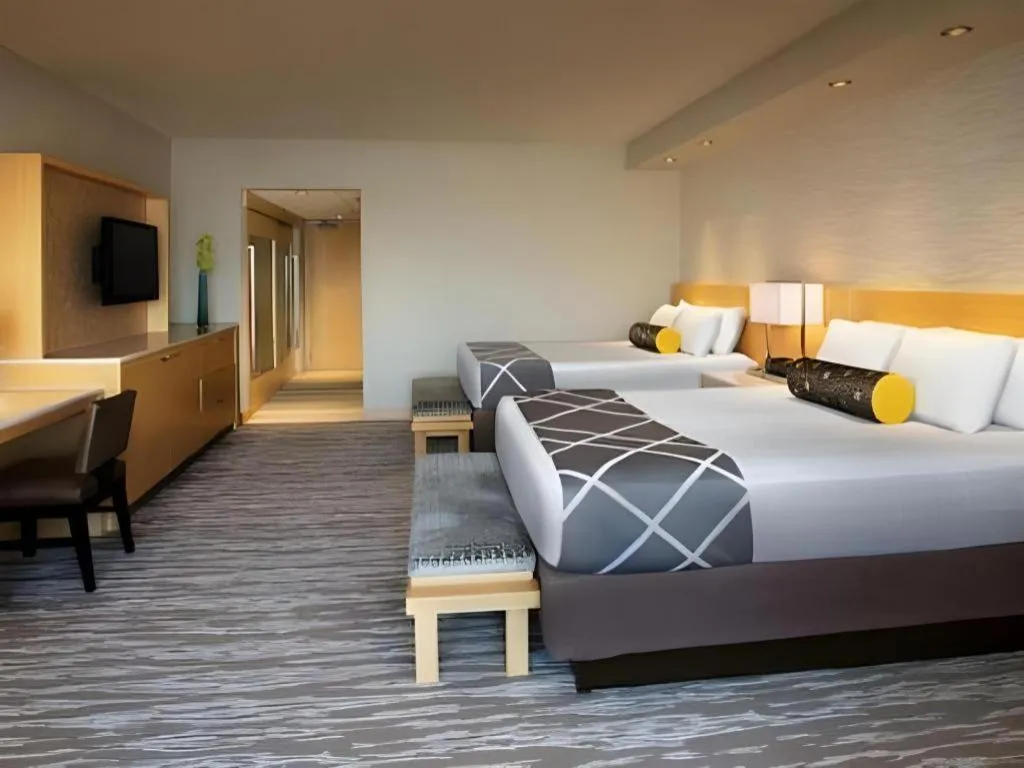 Bed in Disney's Contemporary Resort