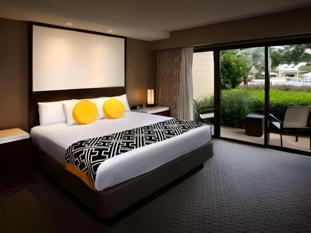 Bed in Disney's Contemporary Resort
