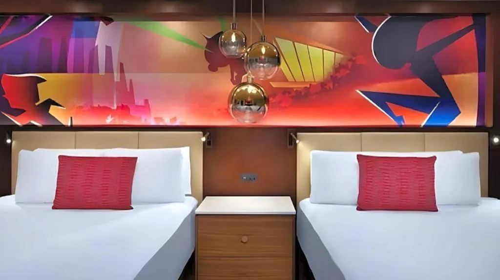 Bed in Disney's Contemporary Resort