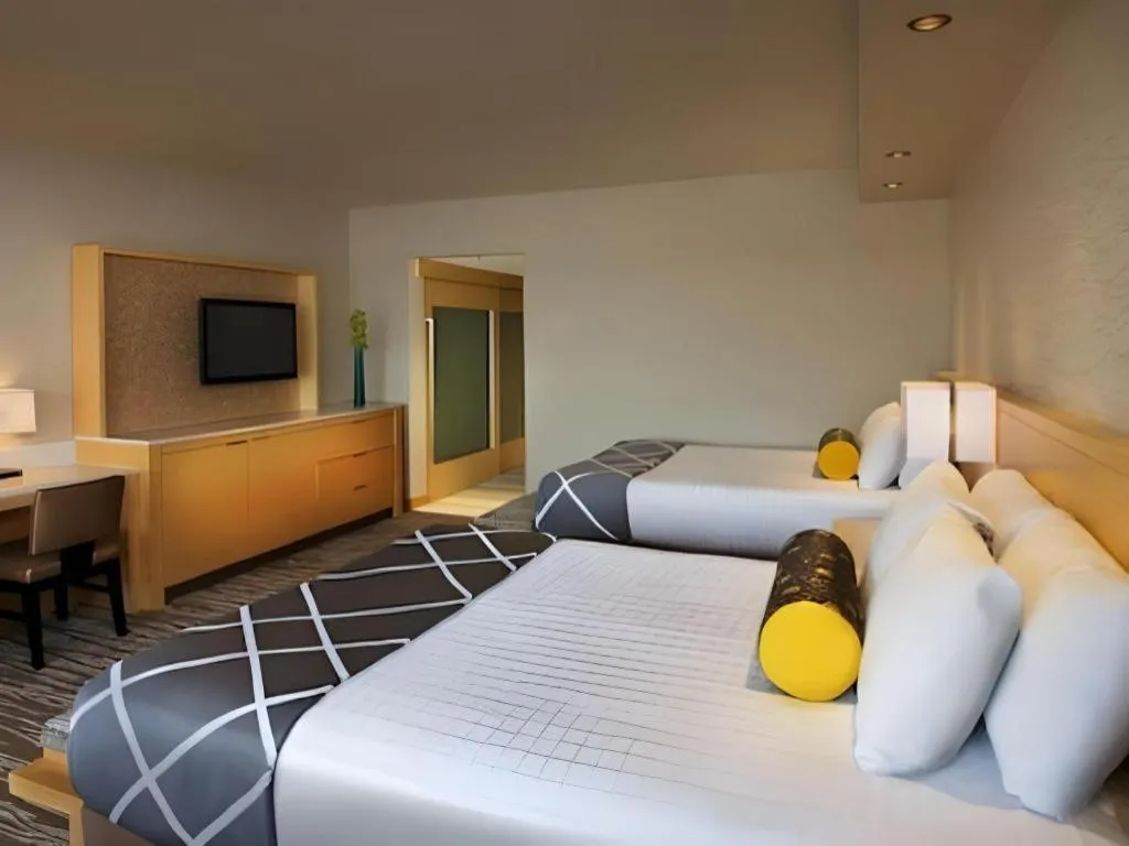 Bed in Disney's Contemporary Resort