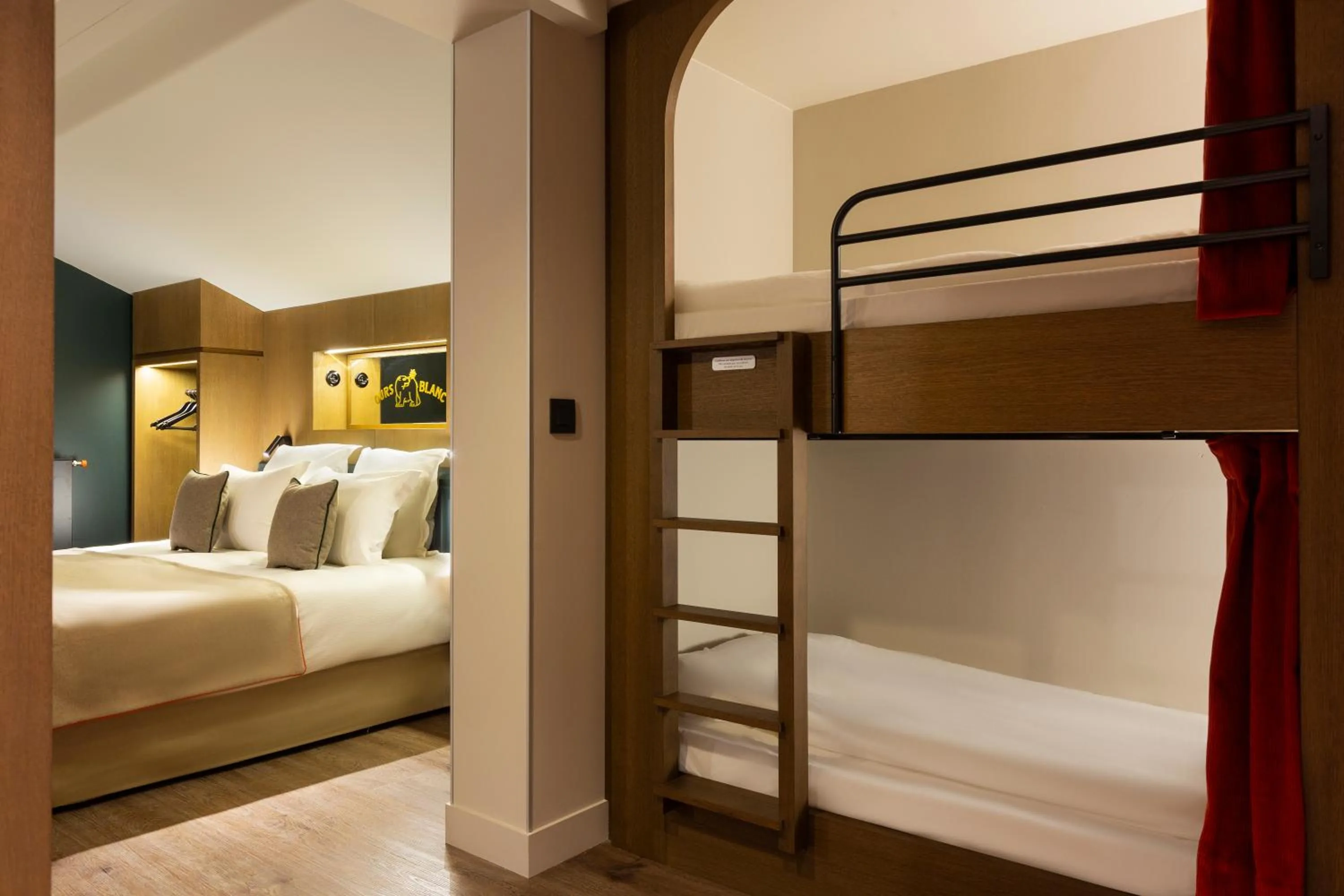 bunk bed, Bed in Ours Blanc Hotel & Spa