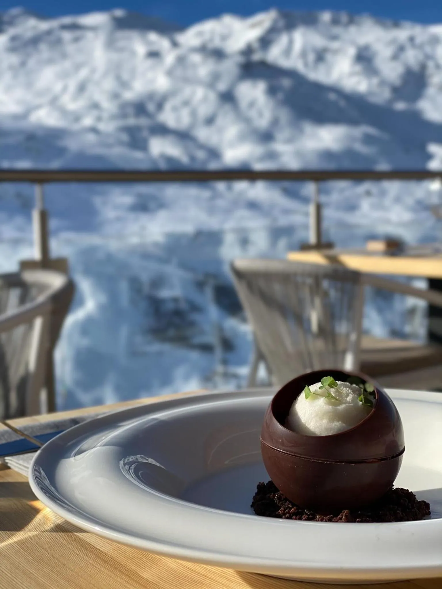 Patio in Ours Blanc Hotel & Spa